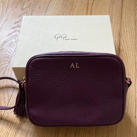 Gigi New York Madison Leather Crossbody Mini Bag - Picture 1 of 16